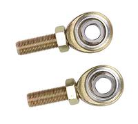 2 x Left Wires with Stainless Steel Material, Male Thread 1/2 x 1/2-20 LH, Ball Hole 1/2 Inch, Universal Application, #611