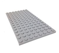 2 x LEGO Star Wars 8x16 LIGHT BLUE GREY Plate Terrain - 8x16 STUDS (PINS) - Actual dimensions (12.8cm x 6.4cm x 0.5cm) FREE TRACKED UK POSTAGE - Taken from Brand New sets and Supplied by Bricks and Baseplates