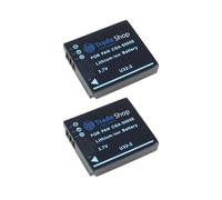 2 x Li-Ion High Performance Projector Beamer Camera Battery for Panasonic Lumix DMC-FX01 DMC-FX07 DMC-FX3 DMC-FX8 DMC-FX9 DMC-FX10 DMC-FX12 DMC-FX50 DMC-FX100 DMC-FX150 DMC-LX1 DMC-LX2 DMC-LX3