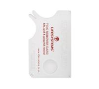2 X Lifesystems Tick Remover Card