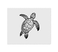 2 x 'Loggerhead Sea Turtle' Microfibre Lens/Glasses Cleaning Cloths (LC00026480)