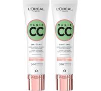 2 X L'Oreal C'est Magic CC Cream Anti-Redness Skin Enhancer