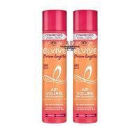 2 x L'Oreal Elvive Dream Lengths AIR VOLUME 24Hr Dry Shampoo 200ml