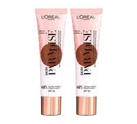 2 x L'Oreal Paris Skin Paradise Tinted Water Moisturiser Spf 20 30ml - 03 Deep