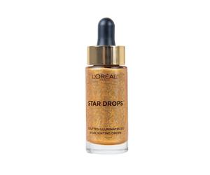 2 x L'OREAL STAR DROPS - HIGHLIGHTING ILLUMINATING BRONZING LIQUID BRONZER