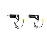 2 x LTS Hand Held Electric Concrete Vibrator 110V - with 1.5m Long 35mm Vibrating Poker Hose - 580W (2)