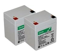 2 x LUCAS 12V 5AH Razor CRAZY CART/E100-E125-E150-E175 please check sizes of battery before ordering