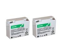 2 x LUCAS Mobility Scooter Batteries. 12V 20Ah