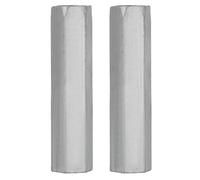 2 x M10 x 60 Long Shank Nuts, Hexagonal Coupling Nut Zinc Plated Steel Hexagonal Thread Nut