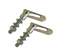 2 x M8 X 38MM THREADED ANTILUCE BOLT TRAILER TRACTOR ZINC PLATED MP8365B FITS MAYPOLE