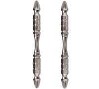 2 x Makita Loose Torsion Impact Screw Screwdriving Bit Double Ended PZ2 85mm