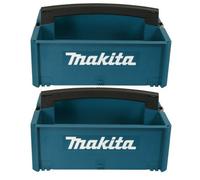 2 X Makita P-83836 Stackable Makpac Case Tool Box Carrier Open Tote With Handle