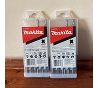 2 X Makita SDS-Plus Masonry Bits - 5 Piece Set - D-00795