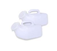 2 x Male Urinal Bottle 1000ml - Portable & Convenient Solution for On-The-Go Relief