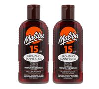 Malibu - Bronzing Tanning Oil SPF15 - Voděodolný bronzující opalovací olej s vůní kokosu 200ml