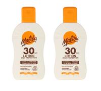 2 x Malibu Sun Lotion SPF 30 Medium Protection Water Resistant 200ml