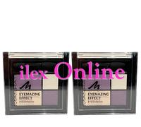 2 x MANHATTAN EYEMAZING EFFECT EYESHADOW - #FALLING FOR PURPLE 65H -LONG WEARING