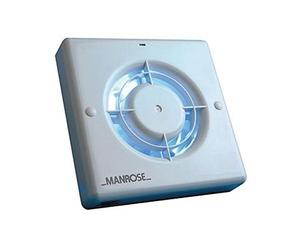 2 X Manrose XF100LV 12V Low Voltage Extractor Fan - 100mm/4" - Suitable for Wall or Ceiling Mounting
