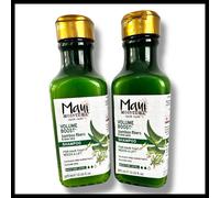 2 x Maui Moisture Hair Volume Boost + Bamboo Fibers & Aloe Vera Shampoo 385ml