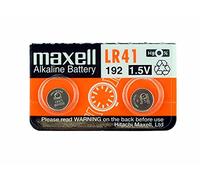 2 x Maxell LR41 /192 / AG3 / V3GA 1.5v Alkaline Button Cell Battery Batteries