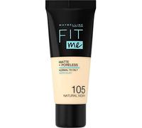 2 x Maybelline Fit Me Matte + Poreless Foundation 30ml - 105 Natural Ivory