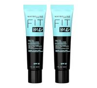 Maybelline New York Fit Me Matte and Poreless Face Primer, Shine-Control Formula That Provides a Mattified Makeup Finish and Smooth Canvas for Oily to Normal Skin Types, Matte and Poreless