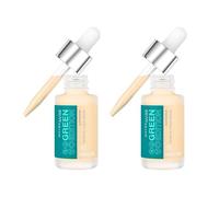 2 x Maybelline New York Green Edition Superdrop Tinted Oil Foundation 20ml - Shade 10