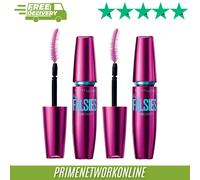 2 X Maybelline New York The Falsies Mascara - Black 100% ORIGINAL ⭐⭐⭐⭐⭐