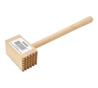 2 X Meat Mallet Teeth Tenderisers - Pointed Wooden Hammer | Tenderise Chicken, Beef, Steak, Multi Purpose Kitchen Cooking Utensil | Pack of 2