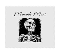 2 x 'Memento Mori with Human Skeleton' Microfibre Lens/Glasses Cleaning Cloths (LC00026069)
