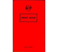2 x Memo Book 72 Pages 36 Sheets