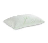 2 x Memory Foam Bamboo Pillow - 1 pack HomeSpace Direct White One Size