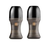 2 x Mens Avon Roll On Anti Perspirant Deodorant 50ml (2 x Black Suede Touch)