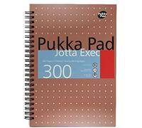 2 X Metallic Jotta Executive A4 Pad - Copper (Pack of 3)
