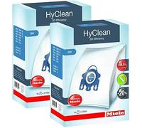 2 x Miele GN HyClean 3D Efficiency Dust Bags S2000 / S5000 / S8000 / Classic/Complete Series