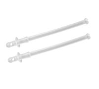 2 x Milk Intake Tube, Milk Suction Hose for Milk Containers Compatible with DeLonghi PrimaDonna & Dinamica Plus 5313246091 FEB37... ECAM37... ECAM55... ECAM65..