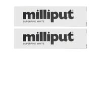 2 x Milliput White Epoxy Putty Stick, Multi-Purpose Modelling & Repair Putty, Strong Adhesive Filler for Metal, Wood, Plastic & Ceramics, Sandable, Drillable & Waterproof DIY Repair Compound