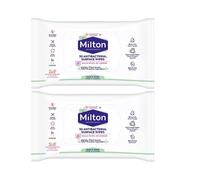 2 x Milton Antibacterial Surface Wipes, 30 Pieces (30168700)