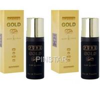 2 X MILTON LLOYD PURE GOLD EAU DE TOILETTE EDT 50ML EACH HOMME MENS