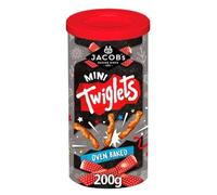 2 x Mini Twiglets Christmas Caddy 200G Delicious Tasty And Twisty Treat Gift Hamper For Birthday,Christmas,Easter,New Year