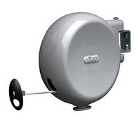 2 x Minky Retractable Reel Washing Line, 15m of drying space