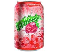 2 X MIRINDA Strawberry 24 X 330ML (48 CANS)