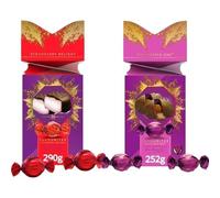 2 x Mixed The Purple One Chocolate & Strawberry Delight Chocolate Gift Hamper Boxes