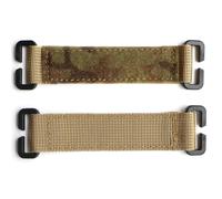 2 x MOLLE Hook and Loop Panels Strips Straps for Tactical Morale Patches Badges Backpacks Vests Bags Clasp Bridges Patch Panel (Multicam)