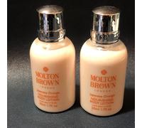 2 X MOLTON BROWN Japanese Orange Body Lotion 50ml Travel Size
