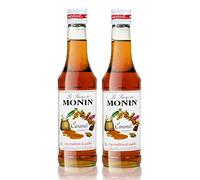 2 x Monin Caramel/Caramel Syrup, 250 ml Bottle