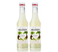2 x Monin of Coconut Syrup, 250 ml Bottle