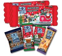 2 x Moo Free Christmas Cracker Selection Box | Dairy Free & Vegan | Stocking Filler & Gift Box