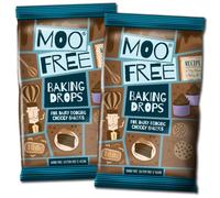 2 x Moo Free Cooking Chocolate Baking Drops | Dairy Free & Vegan (100g)