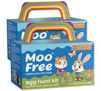 2 x Moo Free Easter Egg Hunt Kit - Dairy Free & Vegan - 6 Eggs (90g)